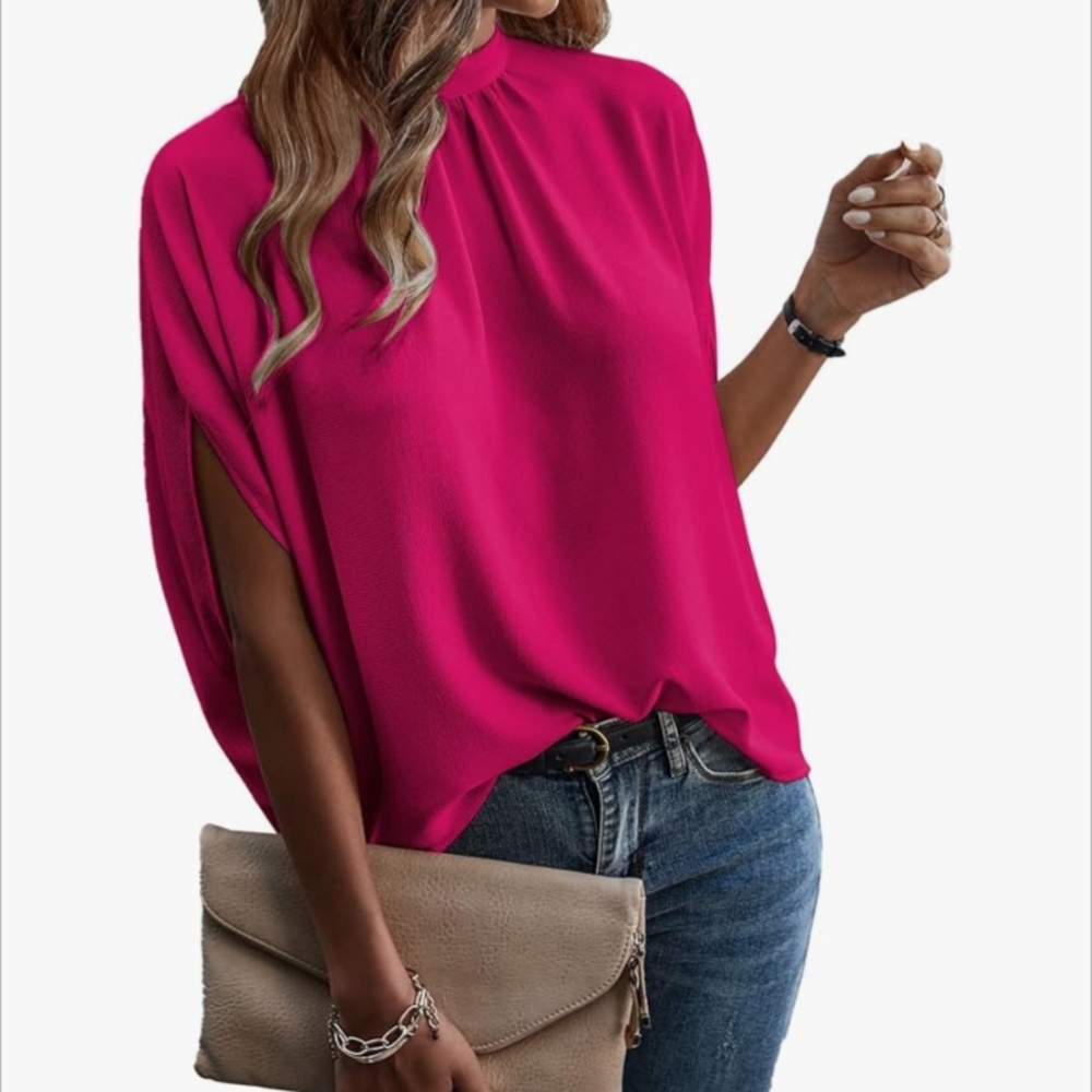 Elegant Pink Women's Top